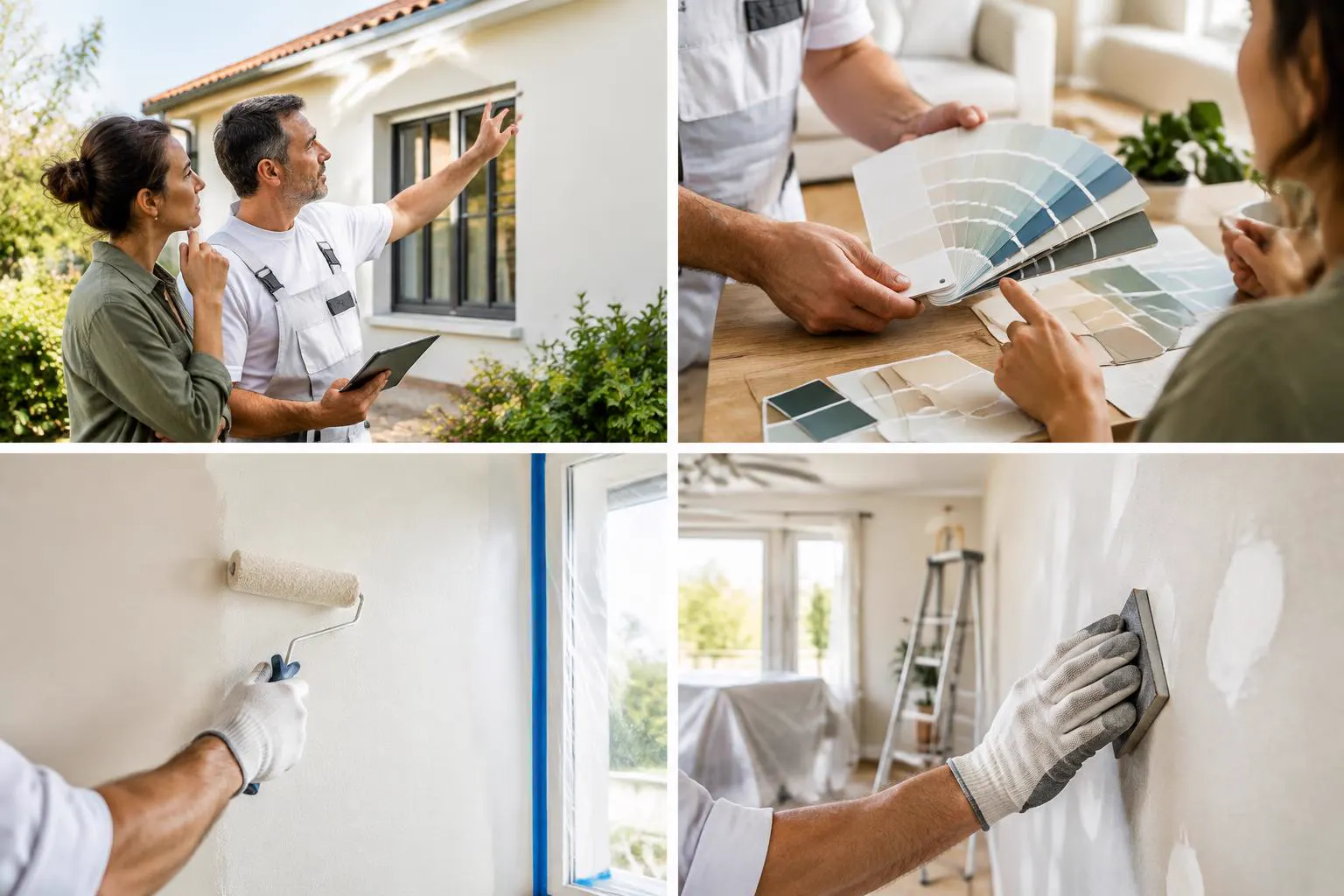 Interior and exterior home painting