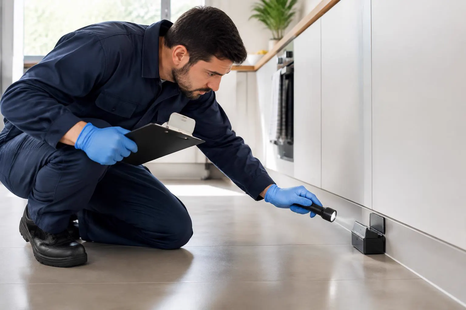 Pest control inspection and treatment